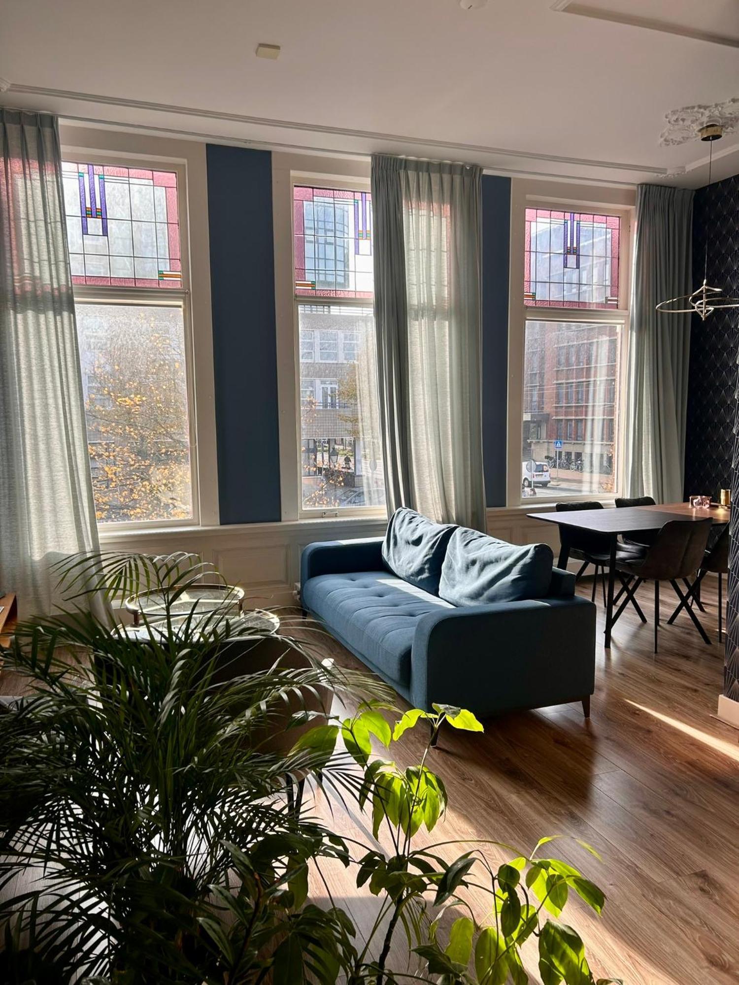Apartement City Centre With Roof Terrace And Parking With Additional Costs Haag Eksteriør bilde